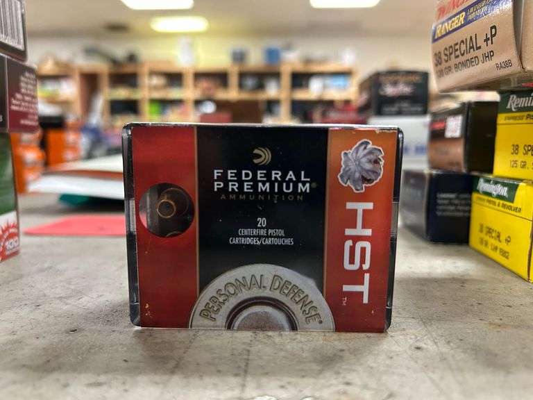 Federal Premium 9mm, 124 grain, hollow-point