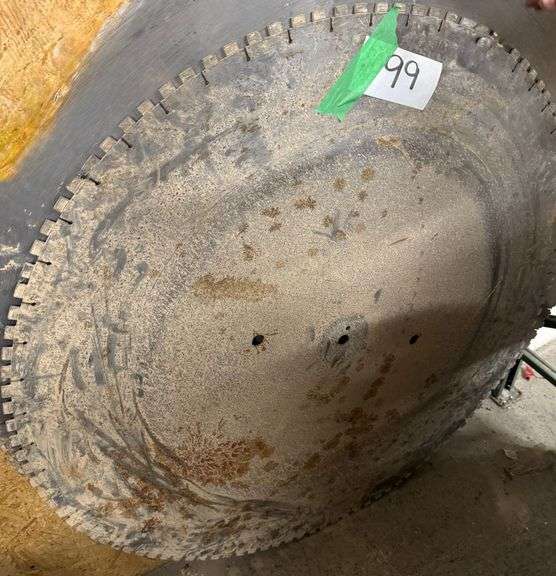 49-Inch Wet Cutting Concrete Saw Blade