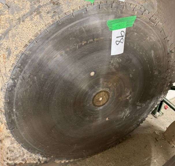 43-Inch Wet Cutting Concrete Saw Blade