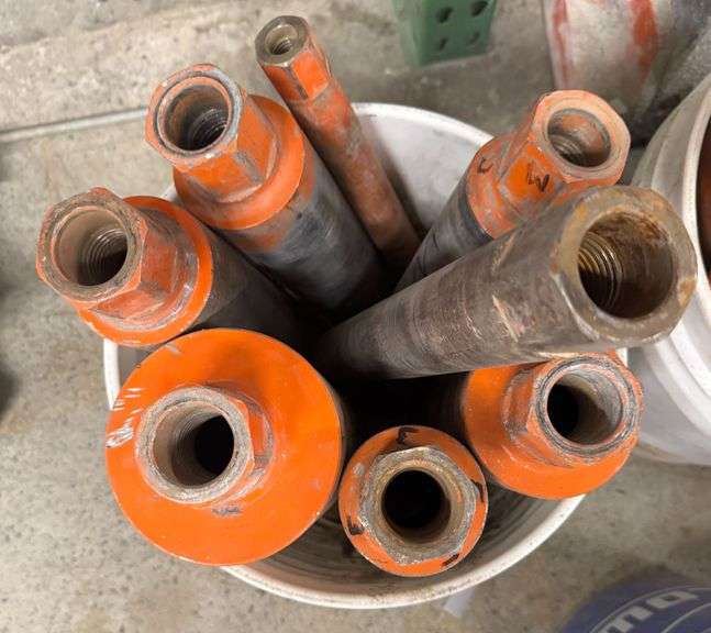 Bucket of Wet Cutting Core Bits, Various Sizes