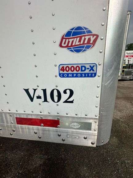 2019 Utility 4000 D-X 53' Semi Trailer VIN# 1UYVS2530K7495827