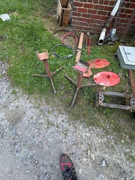 Lot of 3 Point Plow Adapters