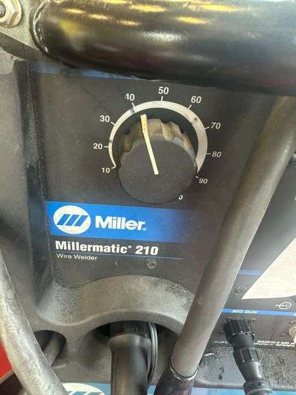 Miller Mig Welder Millermatic 210 Wire Welder