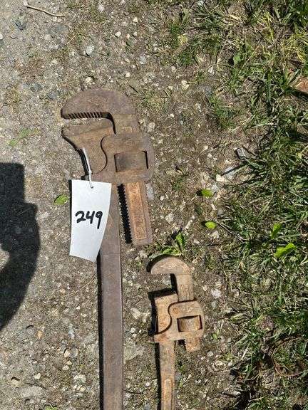 Lot of Antique Pipe Wrenches