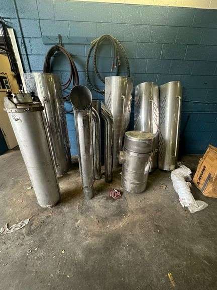 Lot of Exhaust Components for Diesel Trucks