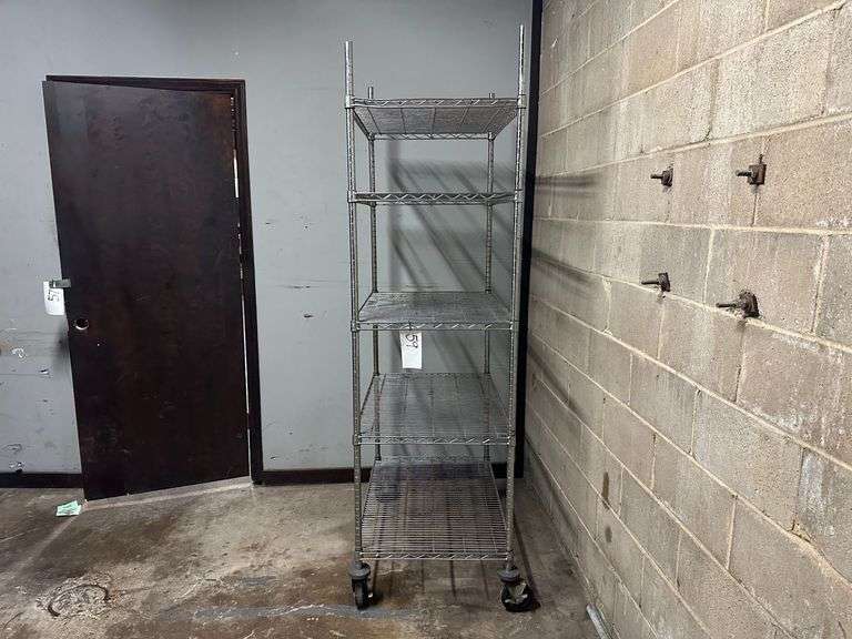 Rolling Bakers Rack