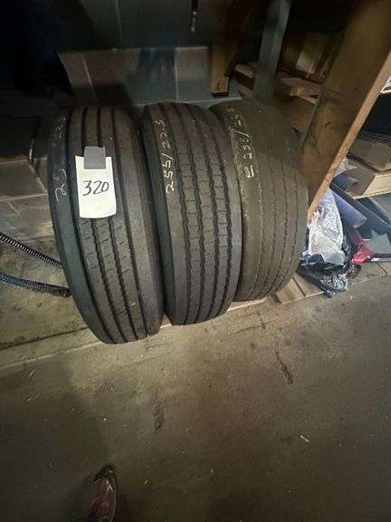 (3x) 255/70R 225 Used Truck Tires