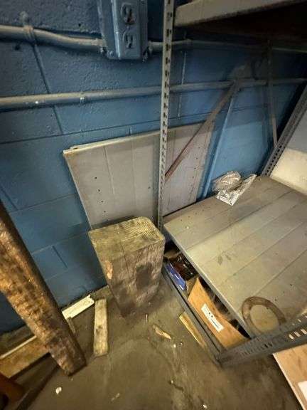 Steel Shelving w/ Contents