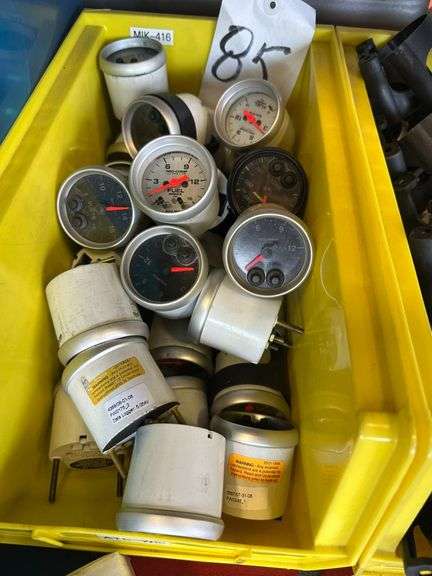 Box Of Used Autometer Gauges | 2 -1/16  Small