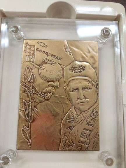 1994 Highland Mint Limited Edition Dale Earnhardt Bronze Press Pass