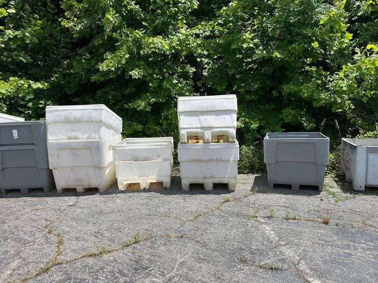 (12)Stacking Plastic Bins