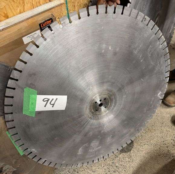 36-Inch Wet Cutting Concrete Saw Blade