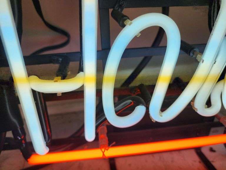 14"x26" Neon Harley Sign