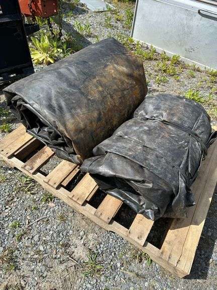 (2x) Large Heavy Duty Freight Tarps
