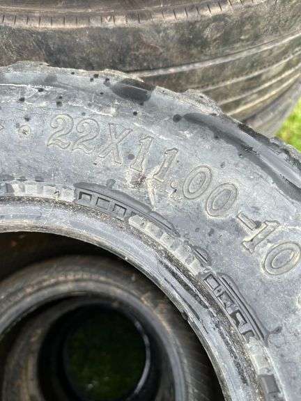 (4x) Pathfinder 22x 11.00-10 Tires