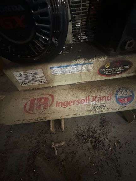 Ingersoll Rand Gas Powered Air Compressor w/ Honda Sprayer motor