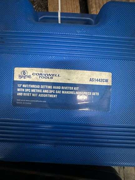 Cornwell Tools 13" Nut/Thread Setting Hand Riveter Kit