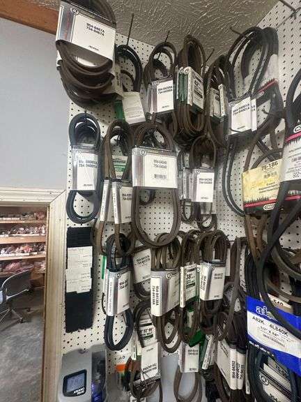 Lot of Assorted Replacement V-Belts