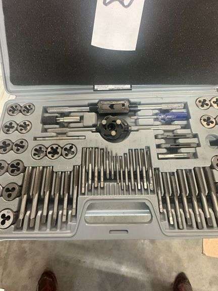 601 Count Tap & Die Set and Gear Puller Set Combo