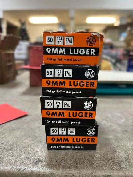 (4 X Money) Blazer 9mm Match Grade 124 grain