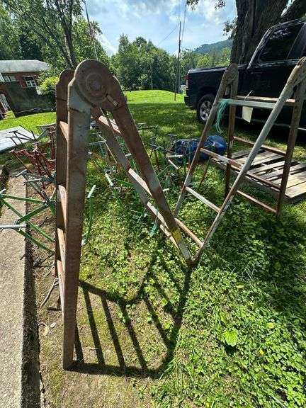 Antique Orchard Ladders