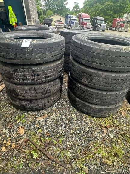(8x) 285/75R 24.5 Used Truck Tires