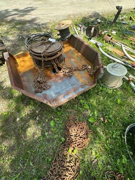 Antique Cyclone 2 Ton Chain Hoist