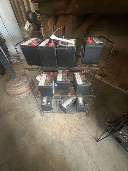 Lot of Various Replacement Small Engine Batteries