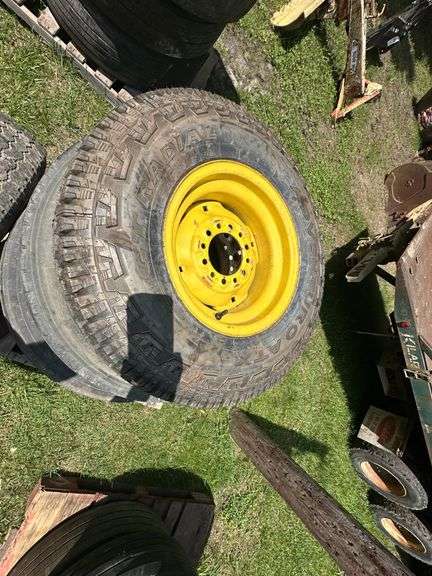 Lot of Assorted Truck Tires