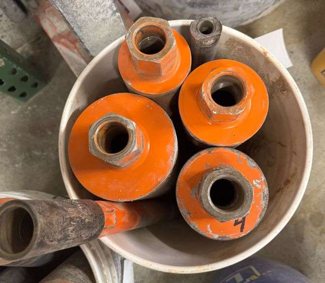 Bucket of Wet Cutting Core Bits, Various Sizes