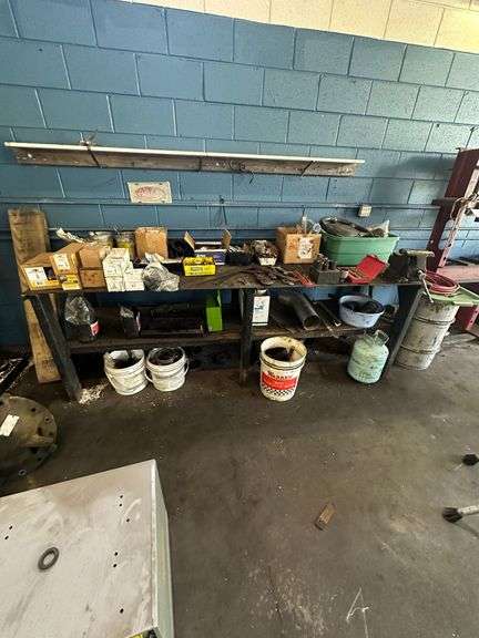 Work Table w/ Contents