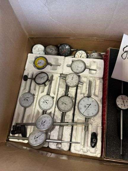 Large Lot of Dial Calipers