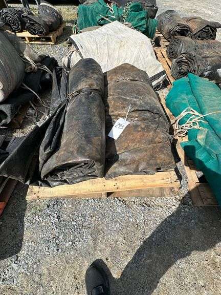 (2x) Large Heavy Duty Freight Tarps