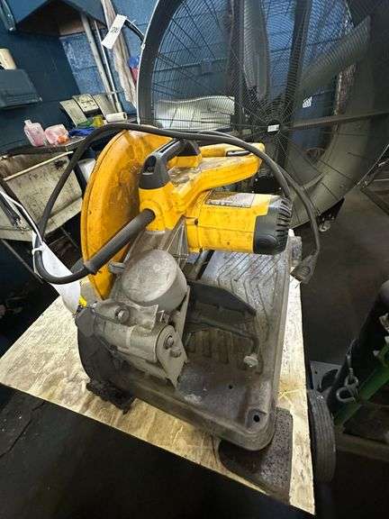 DeWalt 14" Chop Saw w/ extra blade & Fiber Wheels