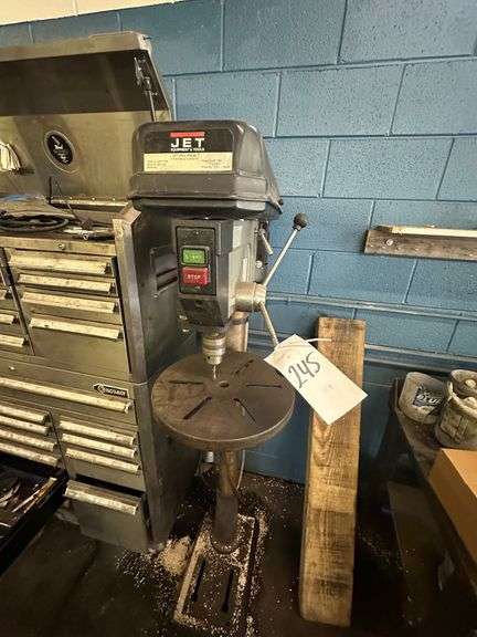 JET TOOLS , 16-1/2" Floor Standing Drill Press