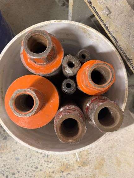 Bucket of Wet Cutting Core Bits, Various Sizes