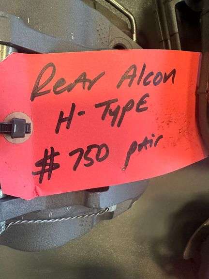 Alcon 4 Piston Rear Brake Calipers | H Type