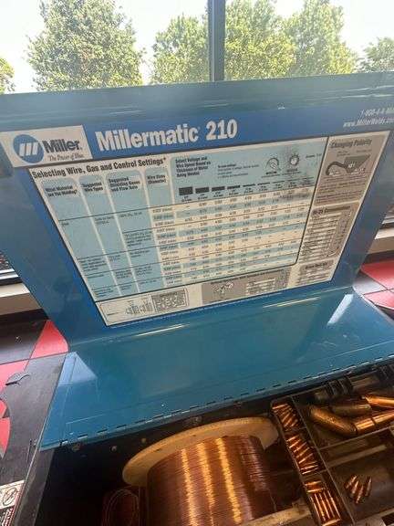 Miller Mig Welder Millermatic 210 Wire Welder