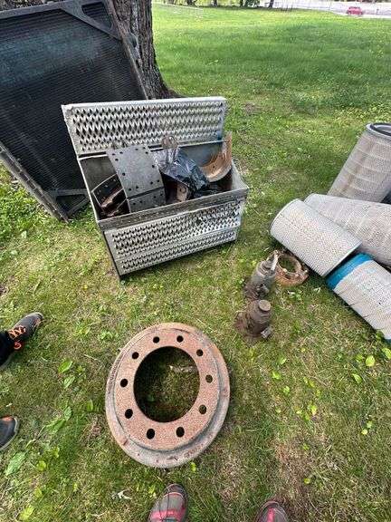Lot of Assorted Diesel Freight Truck Parts