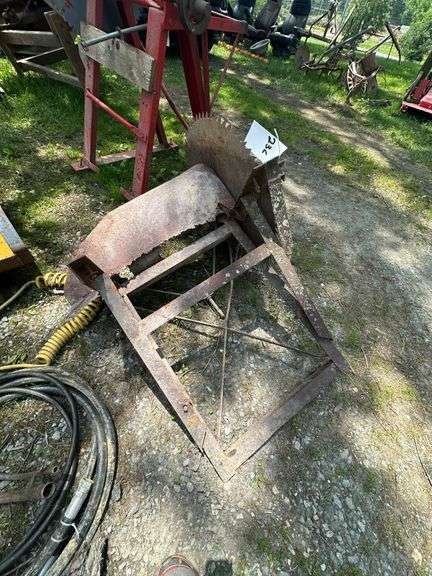 Antique PTO Belt Driven Buzz Saw Attachment