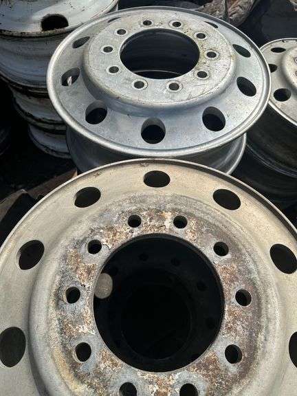 (6x) 24.5 Aluminum Wheels