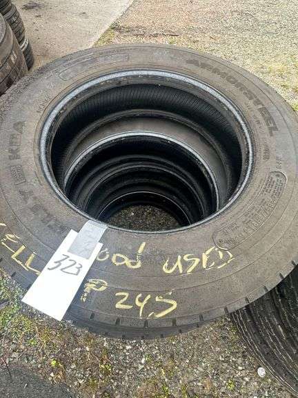 (8x) 285/75R 24.5 Used Truck Tires