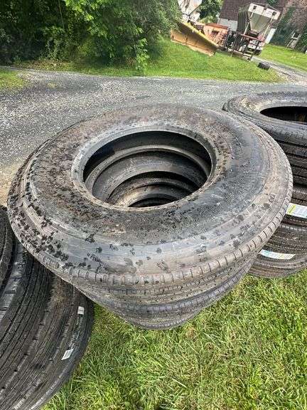 (4x) RoadMaster RM185/11R22.5 Tires