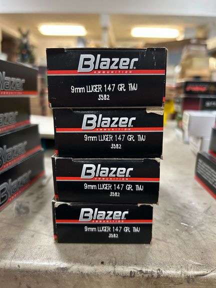 (4 X Money) Blazer 9mm 147 Grain