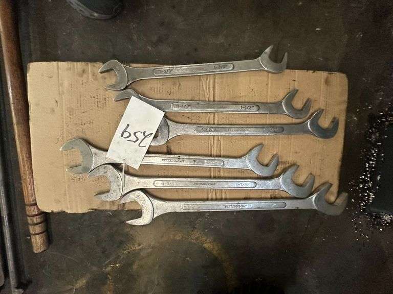 Pittsburgh Heavy Duty Mechanics Wrench Set