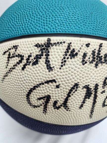 Gil McGregor Charlotte Hornets Signed Basketball