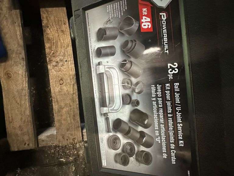 Powerbuilt 23 pc. Ball Joint/U-Joint Service Kit