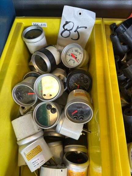 Box Of Used Autometer Gauges | 2 -1/16  Small