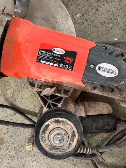 Diamond Products Core Cut C14 Concrete Saw