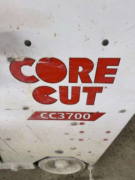 Diamond Products Core Cut CC3700 Large Walk-Behind Concrete Saw